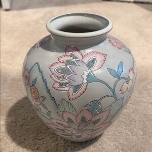 Chinoiserie Enamel Vase